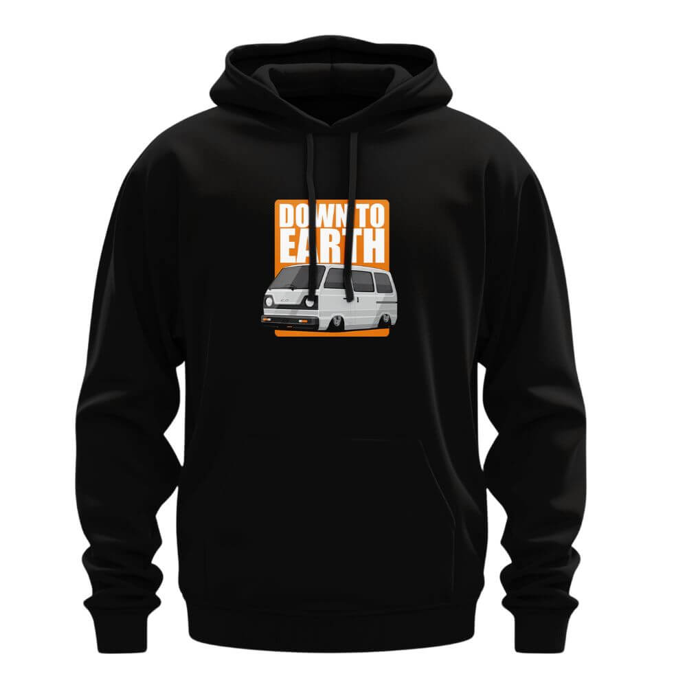 Maruti Omni Van Black Hoodie