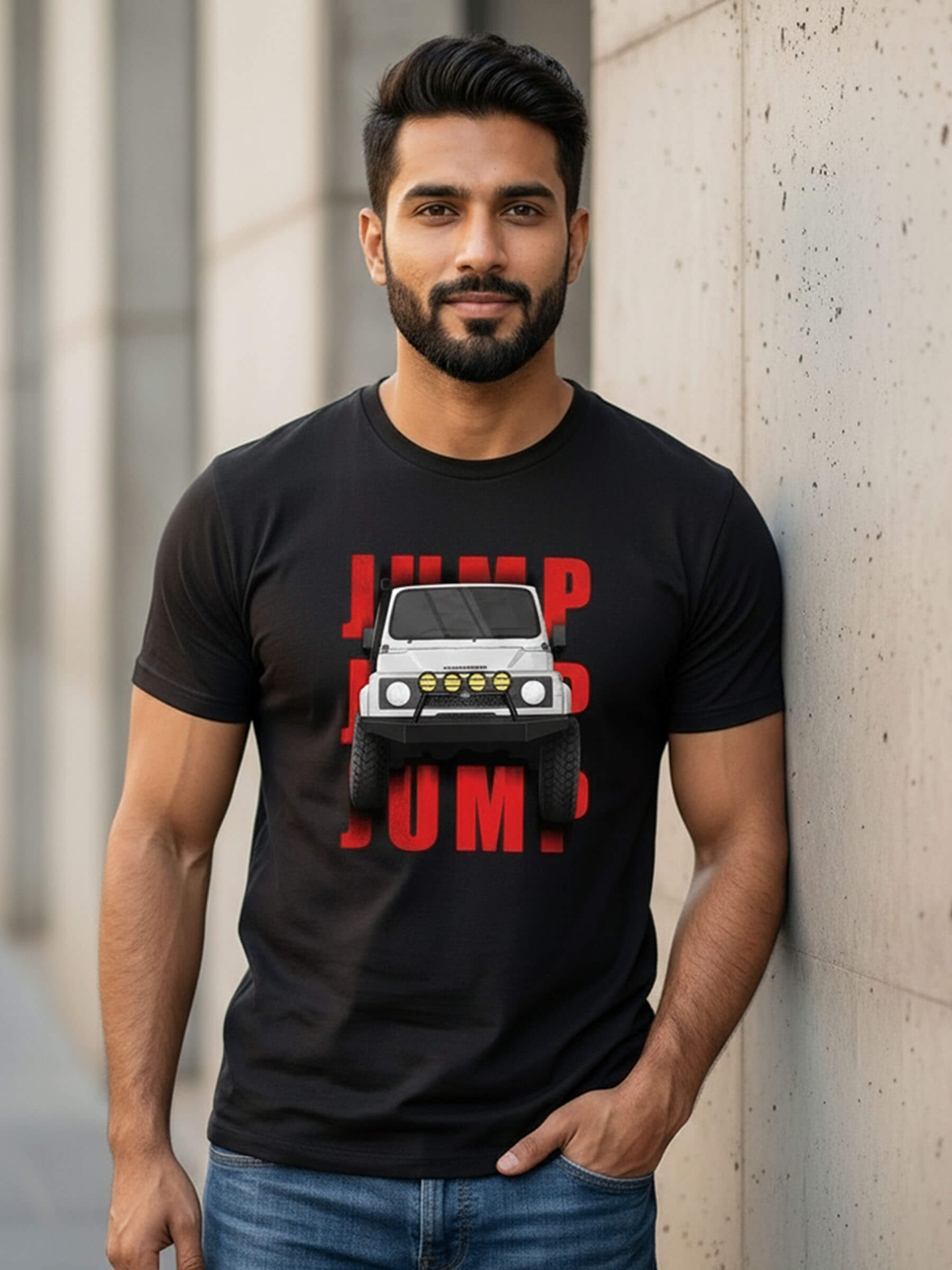 Schwarzes Zigeuner-T-Shirt Maruti