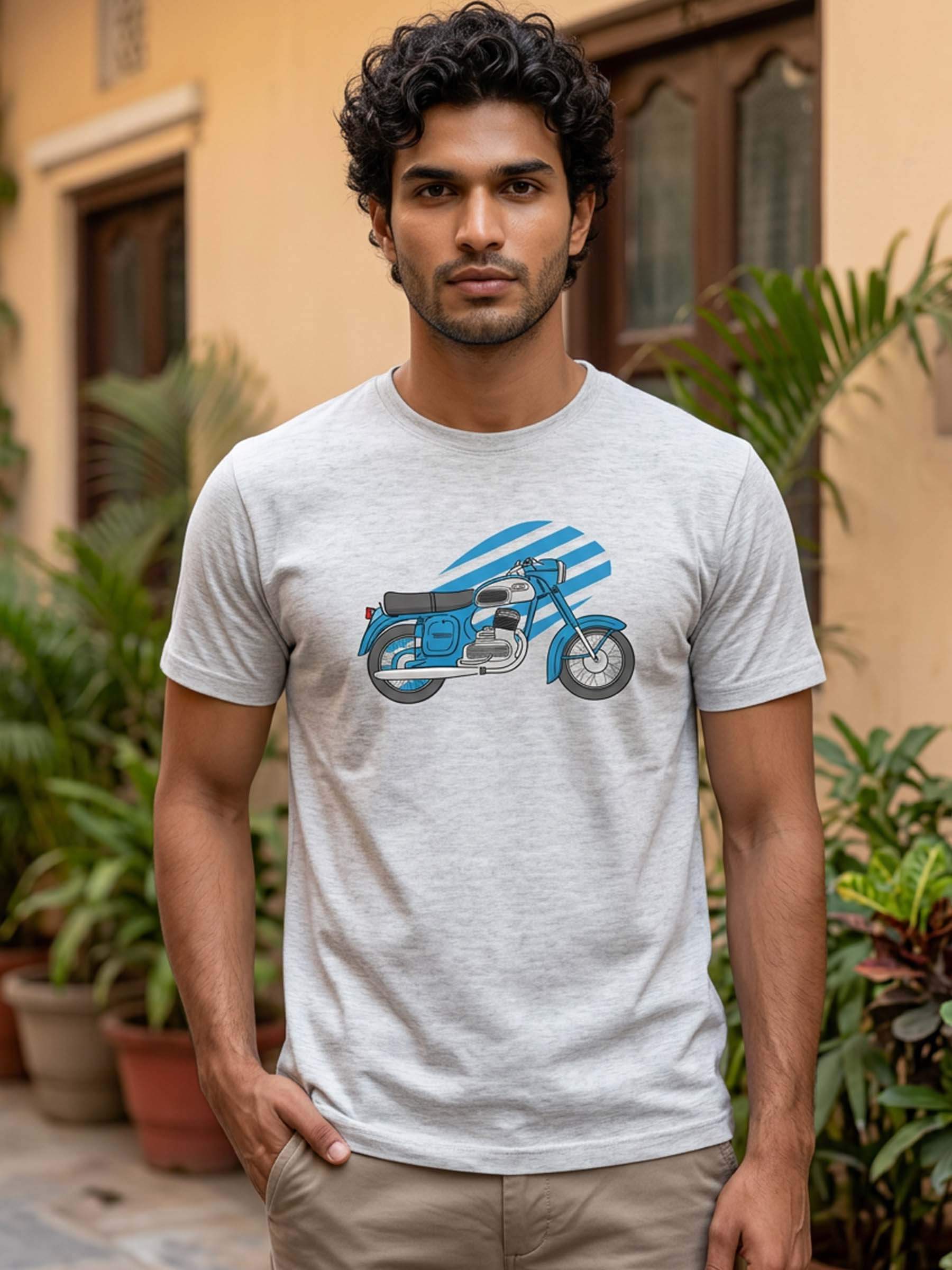 Yezdi Model B Motorcycle T-Shirt