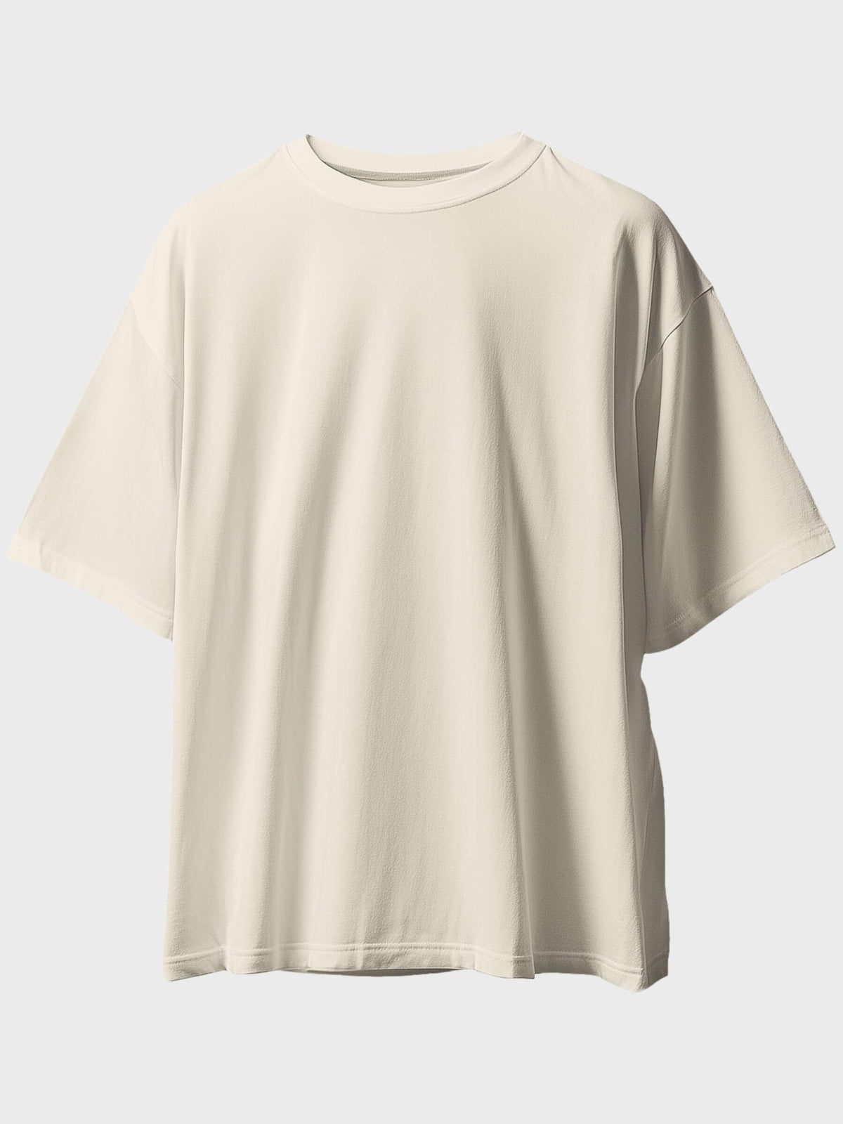 Solids: Cream Oversized T-Shirt