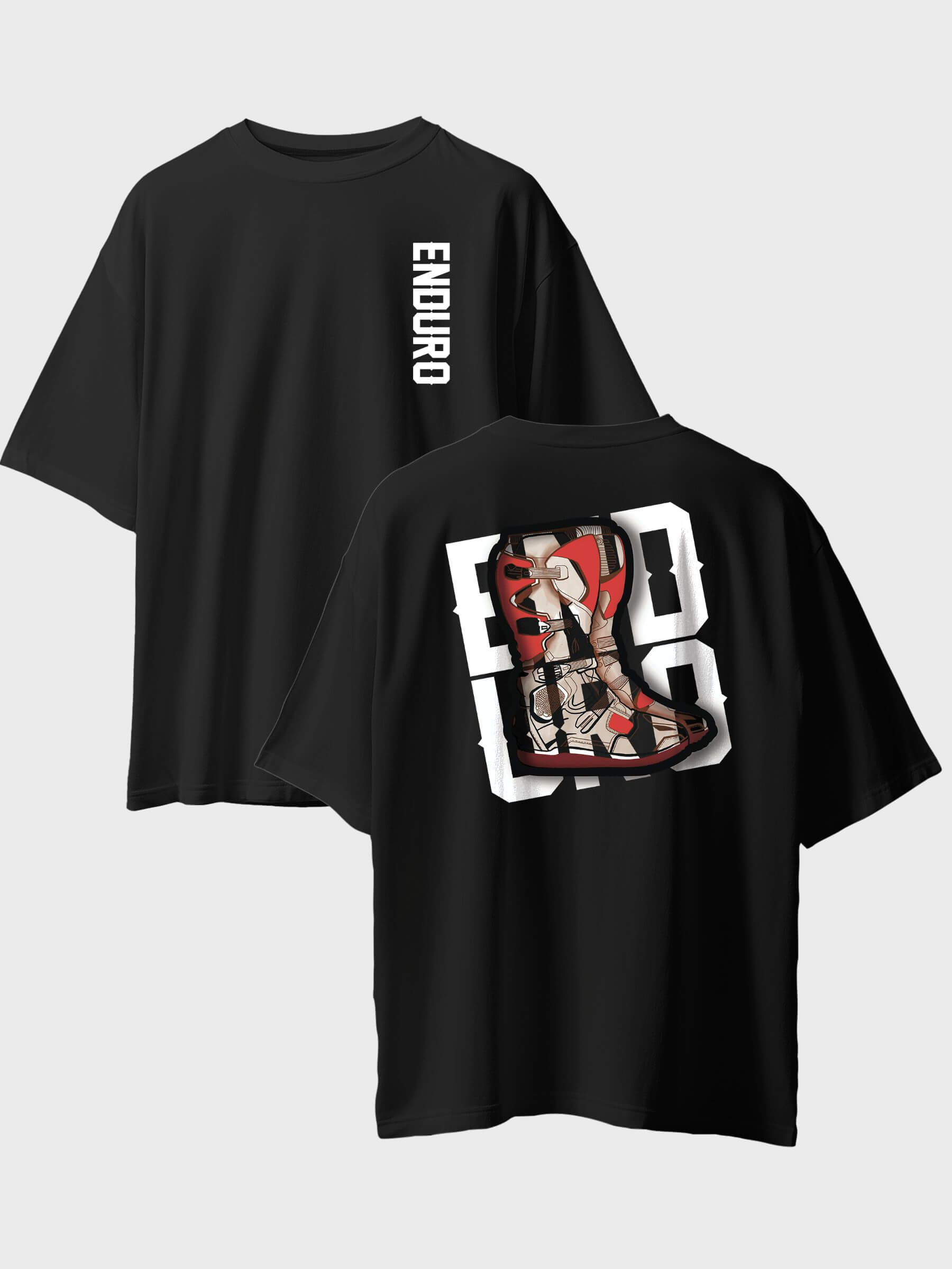 Enduro Boots Oversized T-Shirt