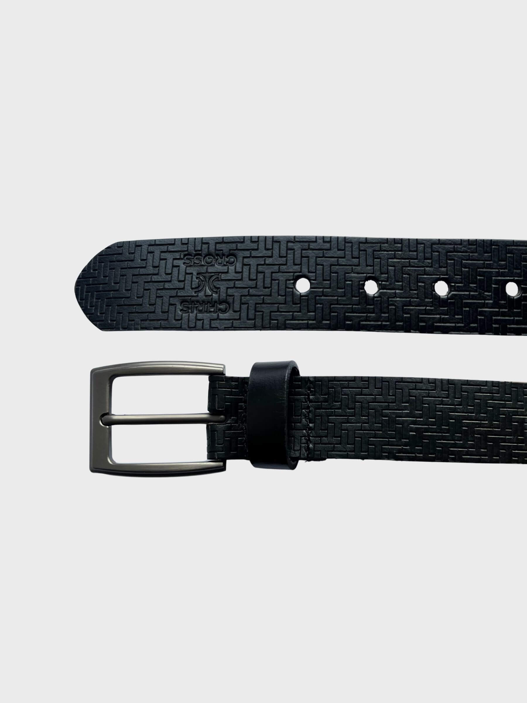 Gridlock Leather Belt