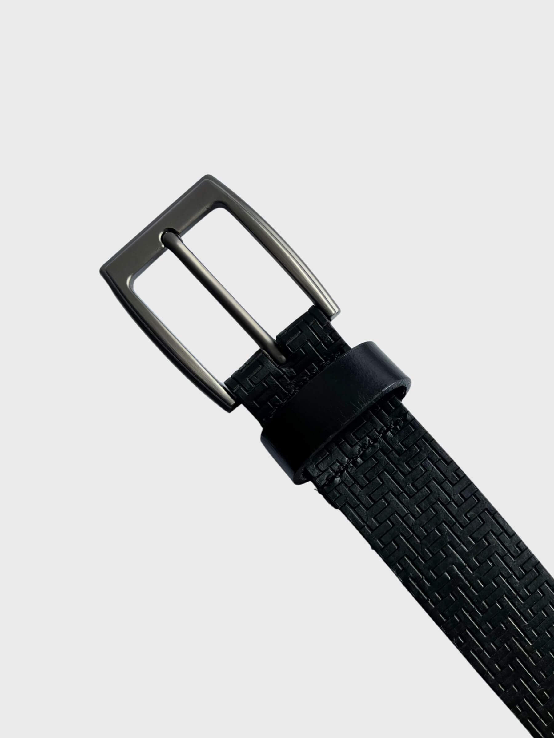 Gridlock Leather Belt