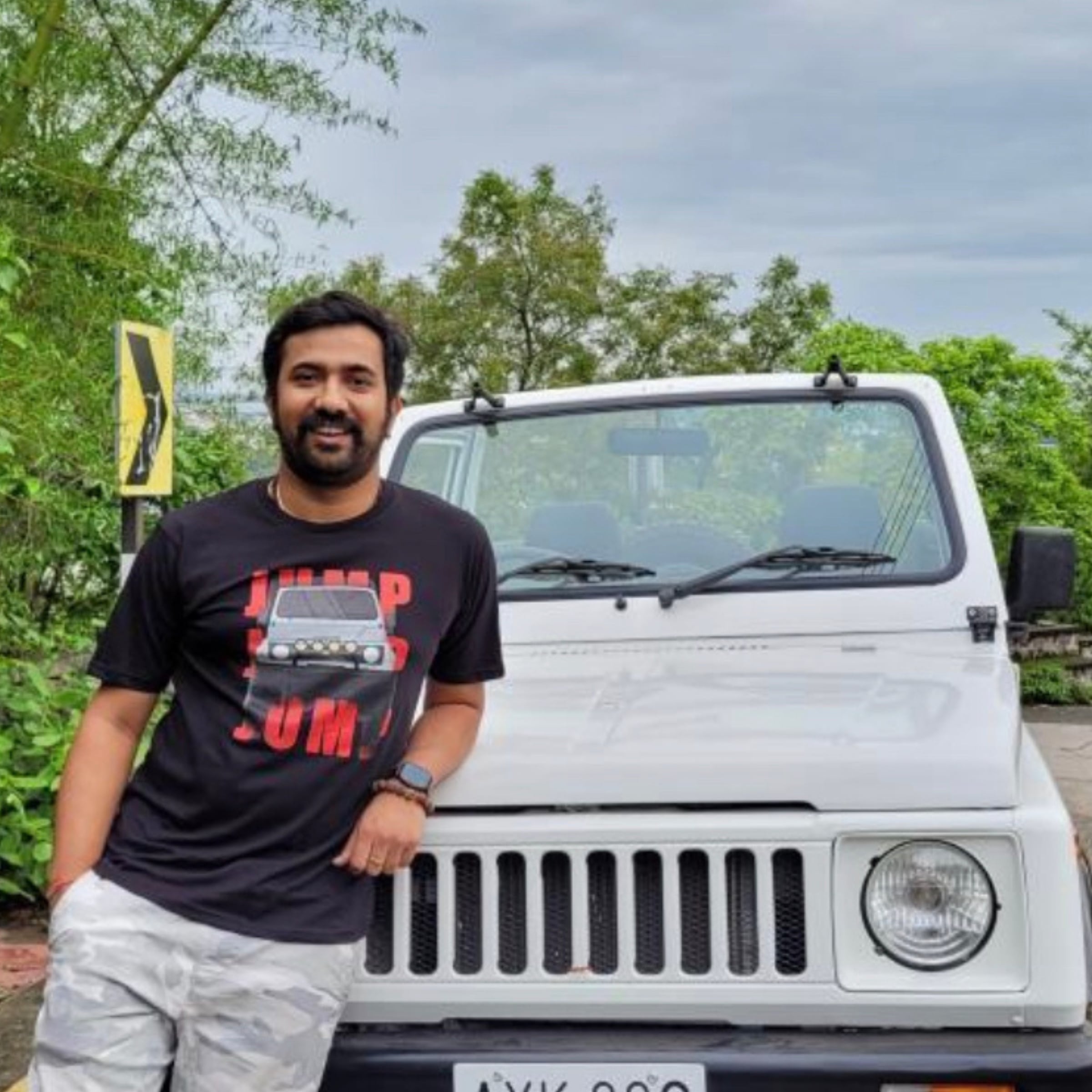 Maruti Gypsy Black T-Shirt