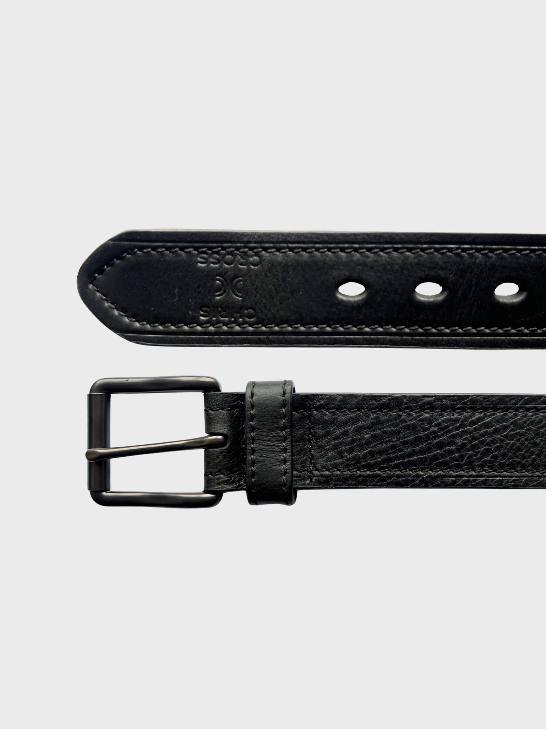 Heritage Leather Belt (Black)