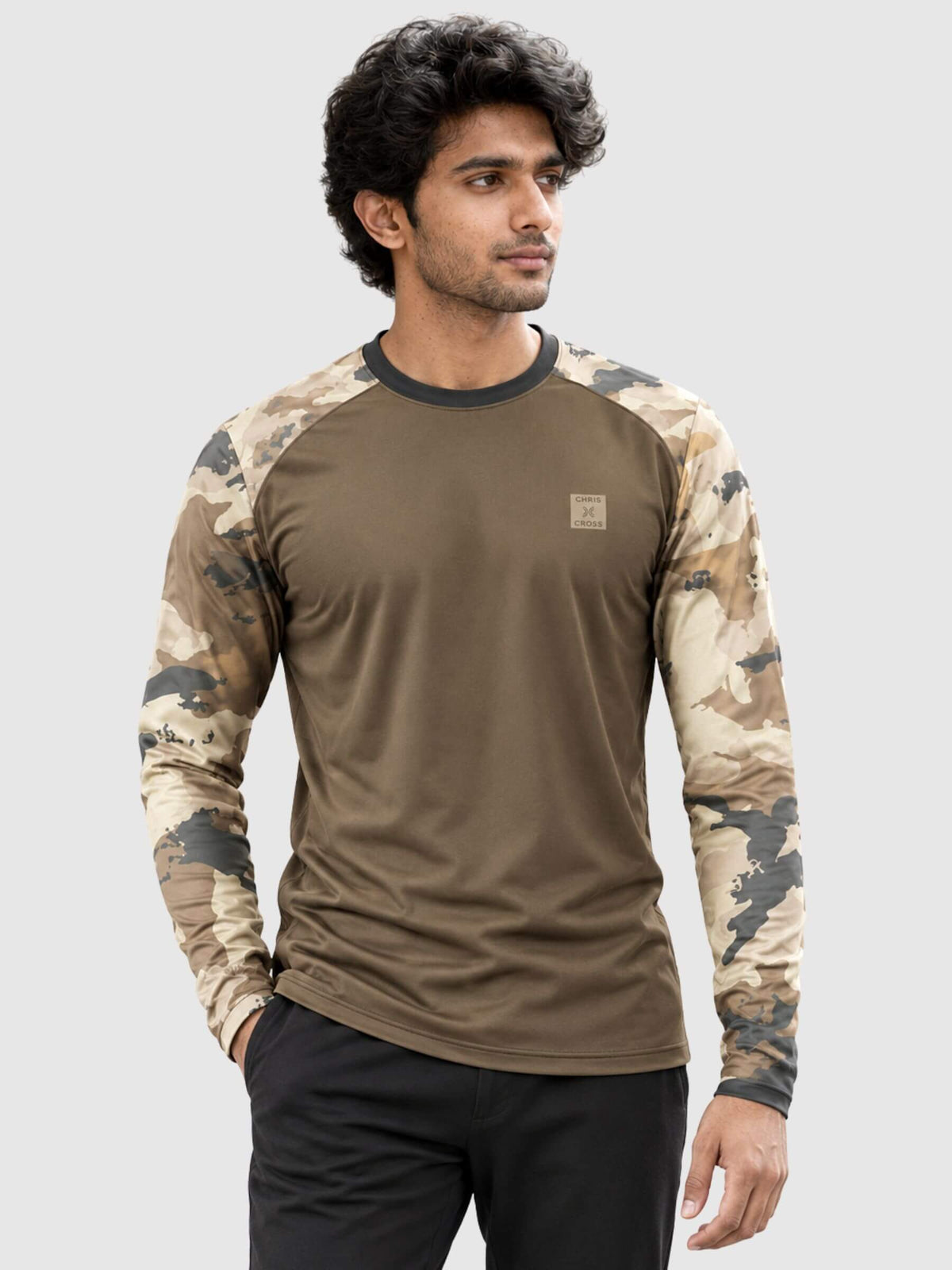 Camo Brown Moto Jersey