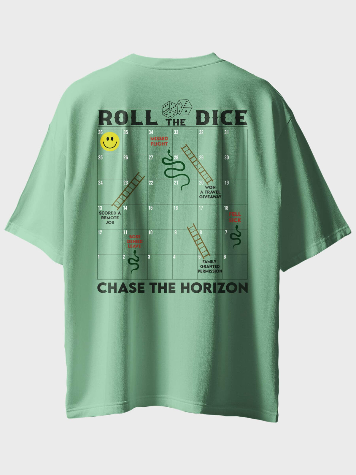 Roll The Dice Oversized T-Shirt