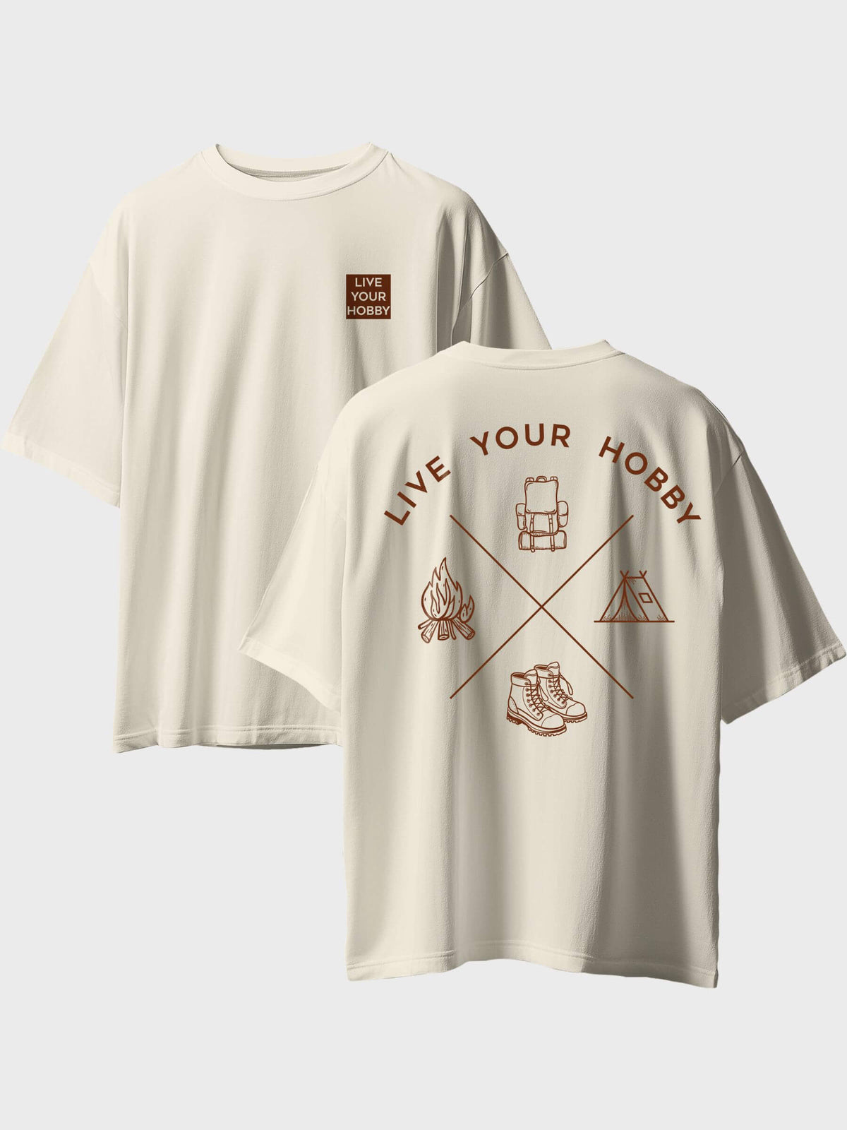 Trek & Camp Oversized Tee