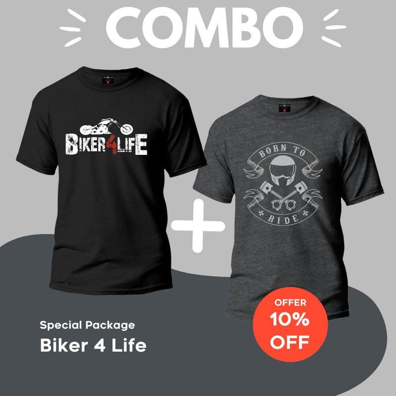 Biker Life T-shirt  Combo