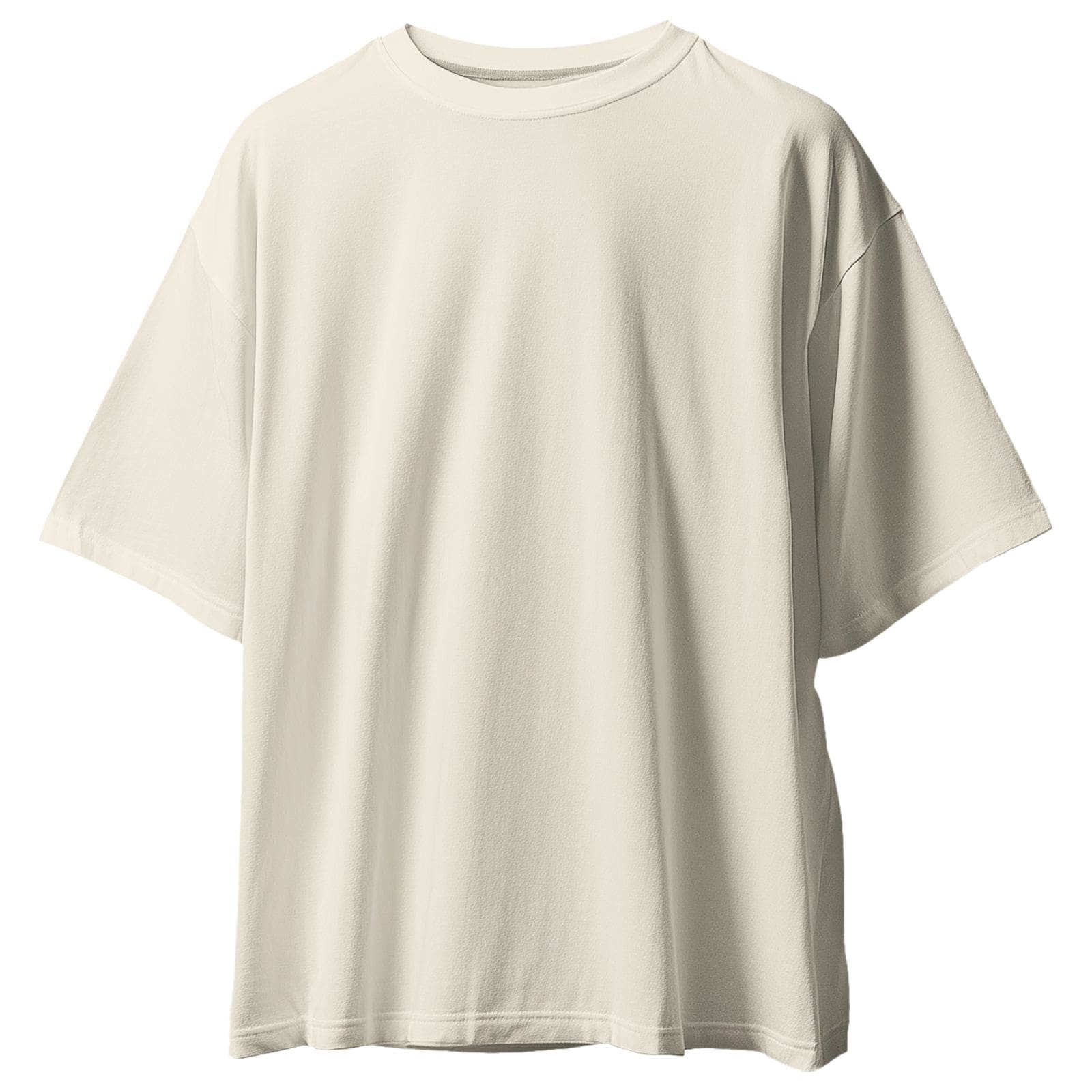 Solids: Cream Oversized T-Shirt