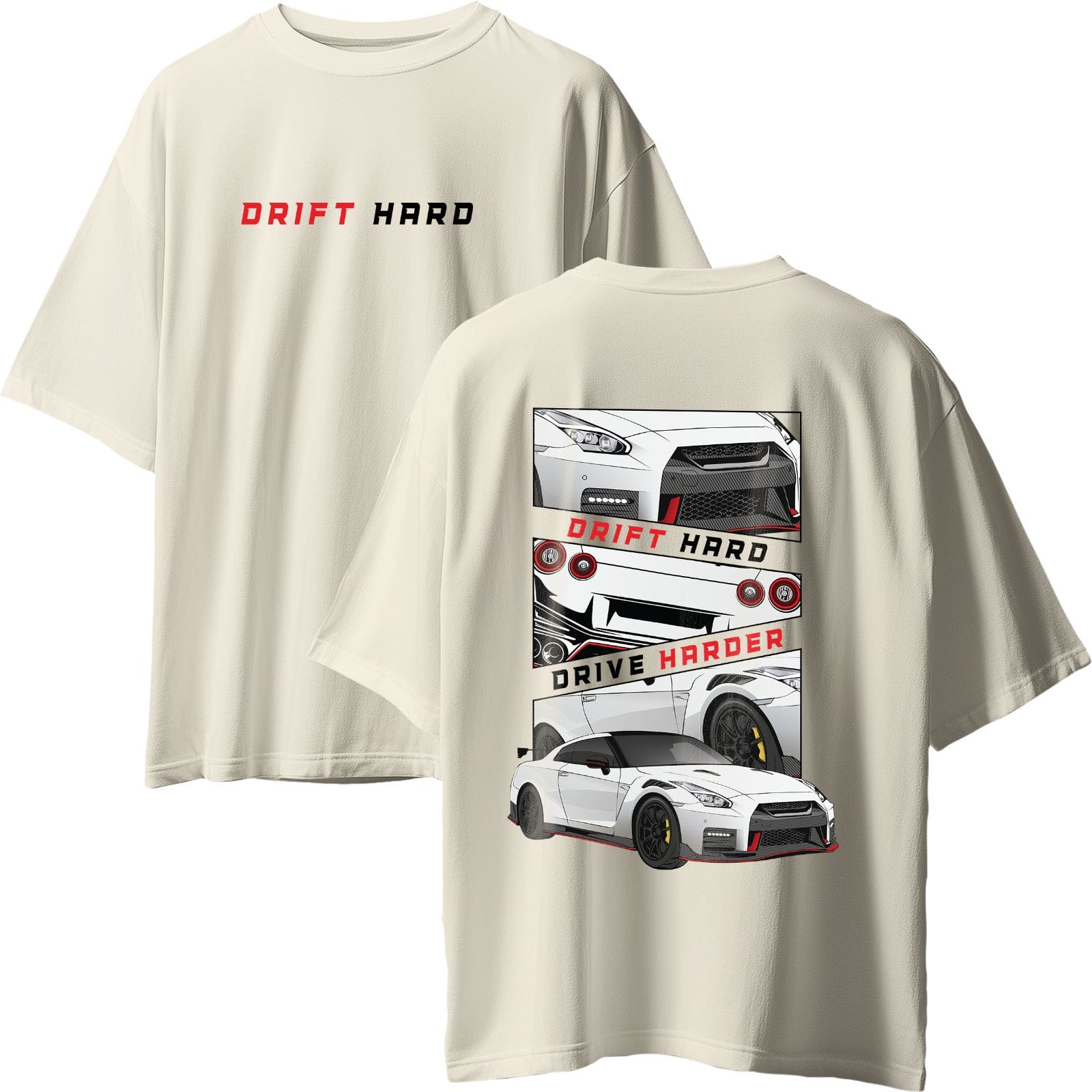 Drift Hard GTR Oversized T-Shirt