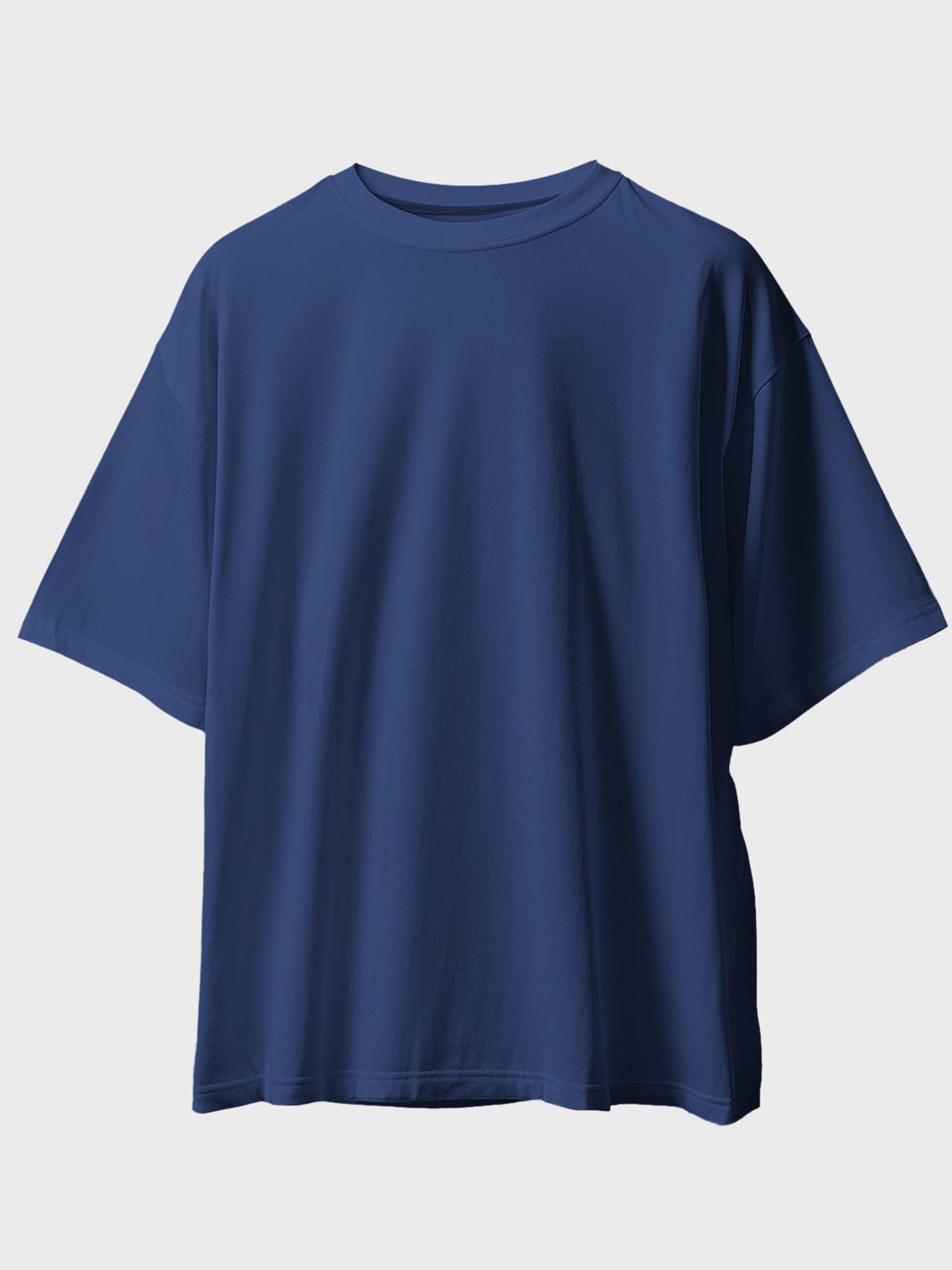 Solids: Dark Navy Oversized T-Shirt