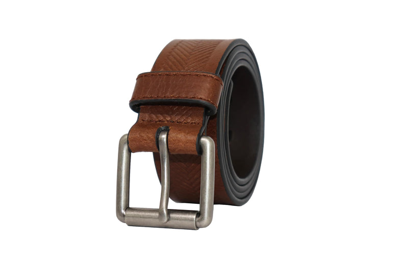 Leather Belt (Brown / Arrow)