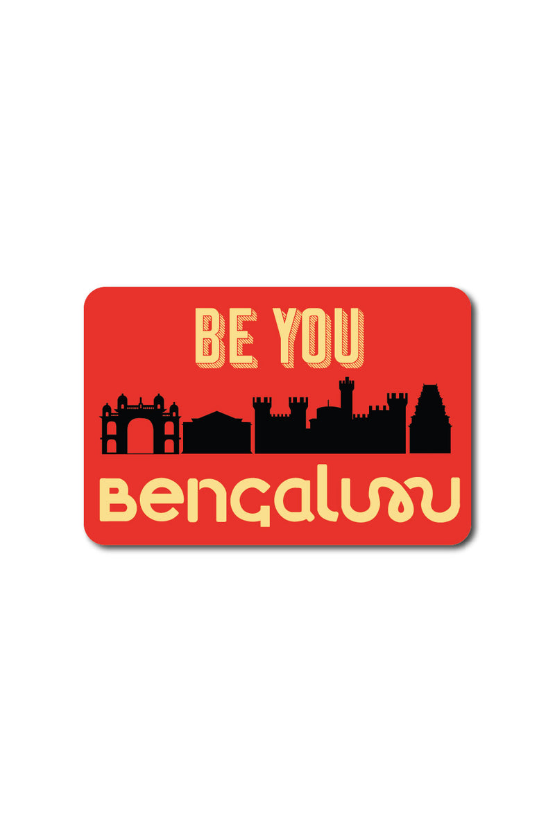 Seien Sie Bengaluru-Aufkleber