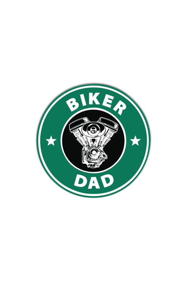 Biker Dad Sticker - ChrisCross.in