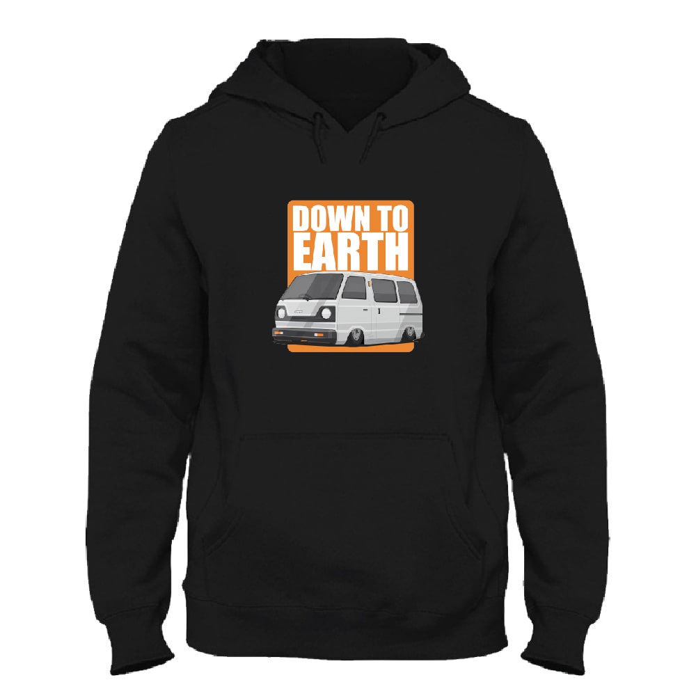 Maruti Omni Van Schwarzer Hoodie