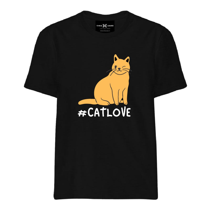 Cat Love T Shirt - ChrisCross.in