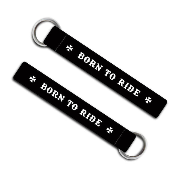 Born To Ride Keychain