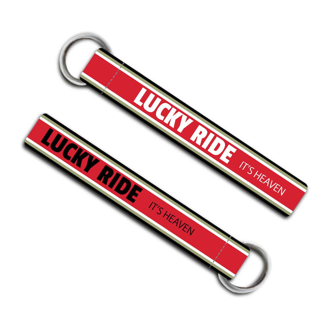 Lucky Ride Keychain