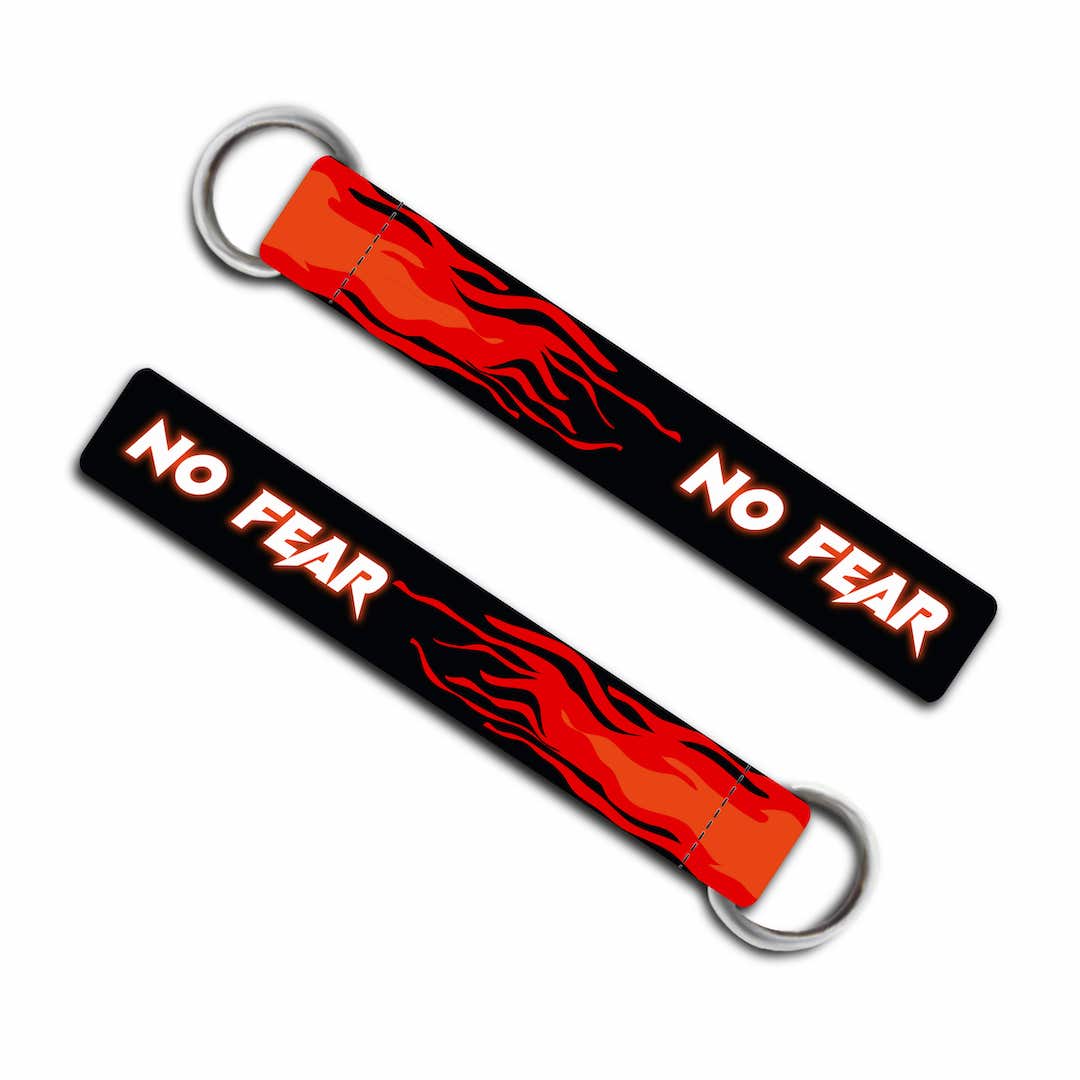 No Fear Keychain