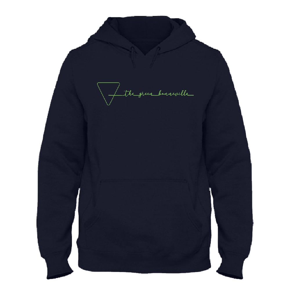 Der grüne Bonneville-Hoodie