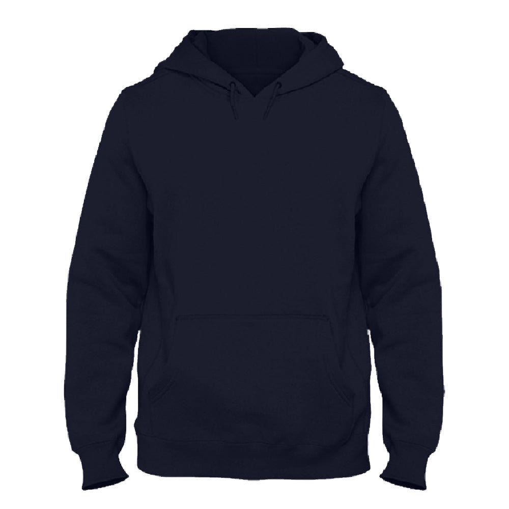 Schlichter marineblauer Hoodie