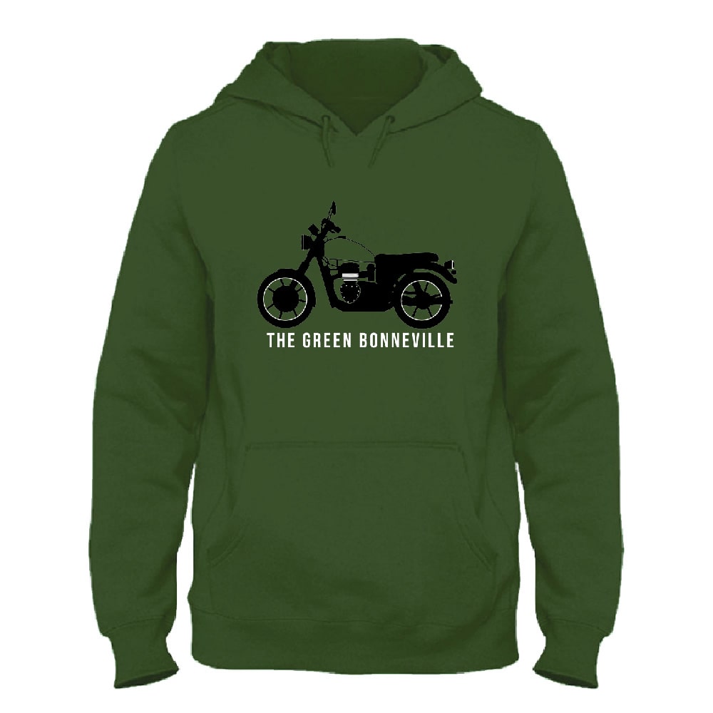 Der grüne Bonneville 2 Hoodie