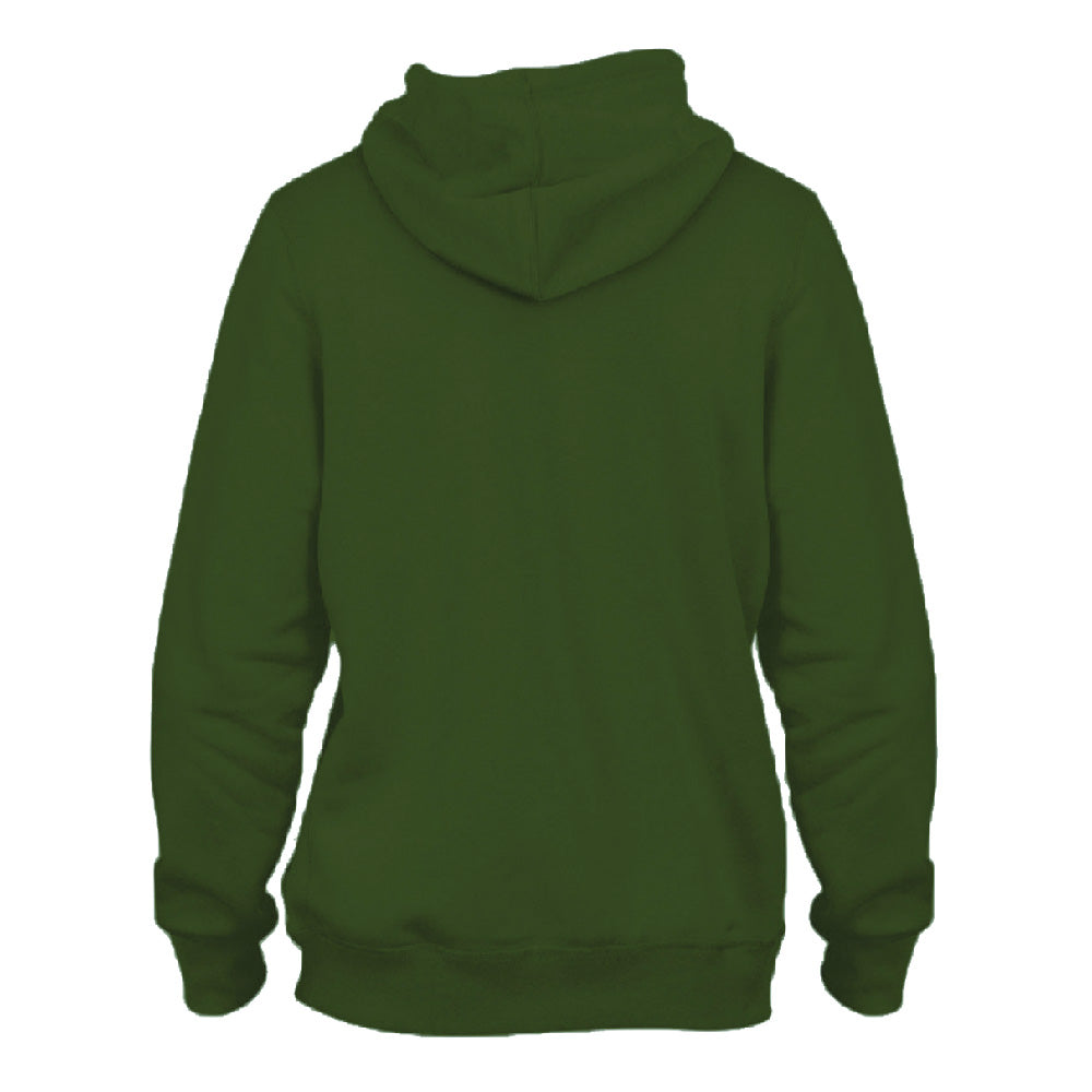 Einfacher olivgrüner Hoodie