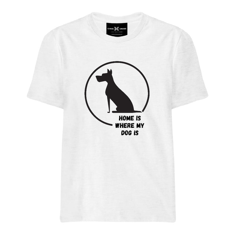 Zuhause ist, wo Hund T-Shirt ist