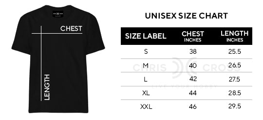 T-Shirt Template - ChrisCross.in
