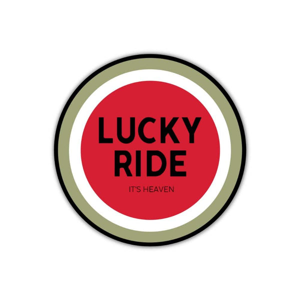 Lucky Ride Sticker