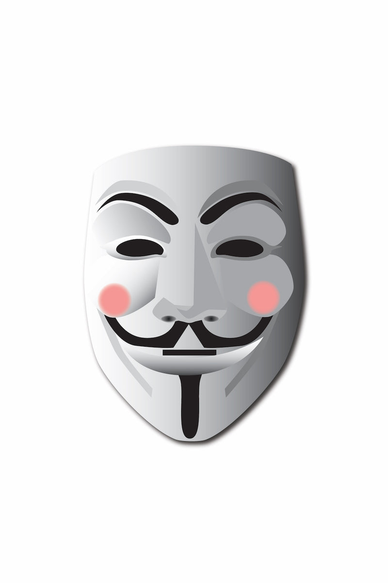 V For Vendetta Sticker - ChrisCross.in