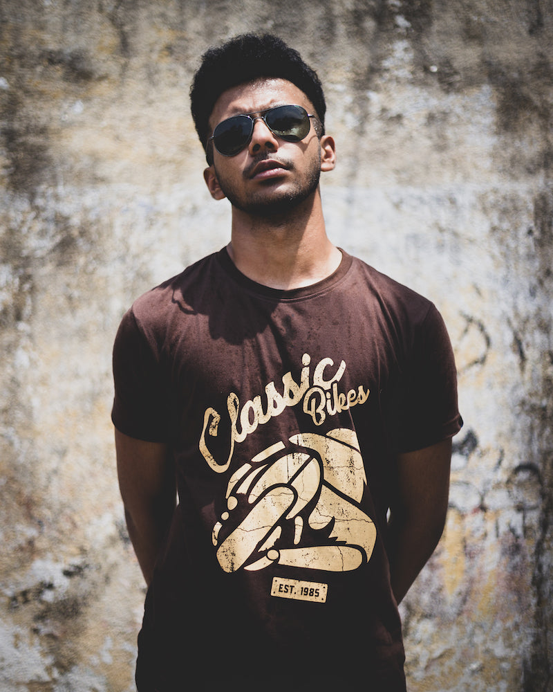 Classic Bikes T Shirt - ChrisCross.in