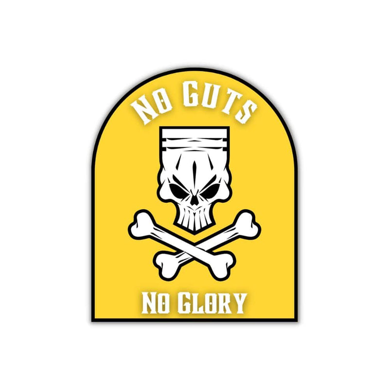 No Guts No Glory Sticker
