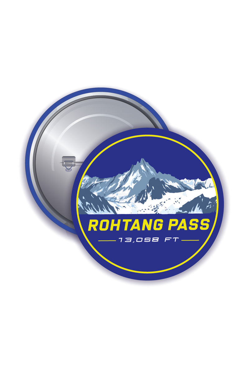 Button Badges - Rohtang Pass - ChrisCross.in