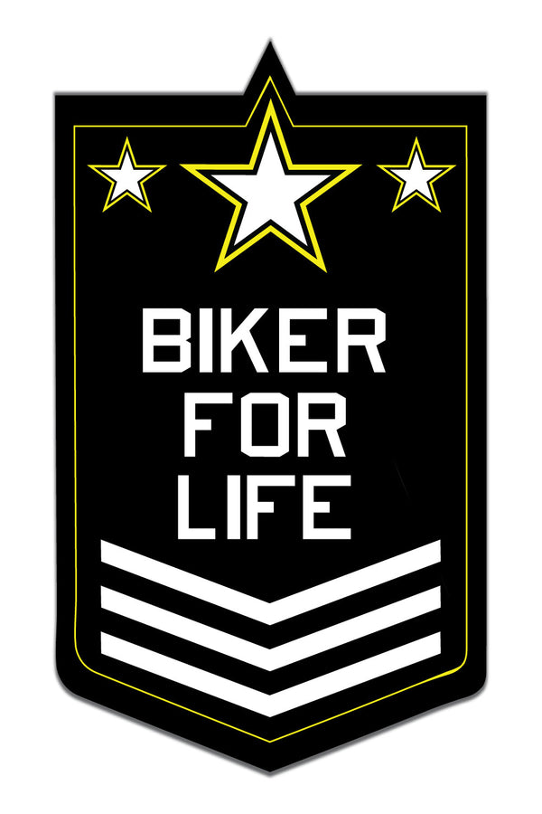 Biker 4 Life Sticker - ChrisCross.in