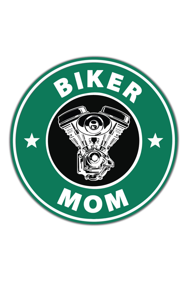Biker Mom Sticker - ChrisCross.in